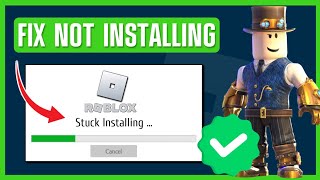 how to fix roblox installer not working (2024) | how to fix roblox installer cannot continue pc