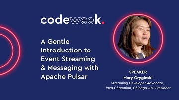 A Gentle Introduction to Event Streaming & Messaging with Apache Pulsar - Grygleski | codeweek 2022
