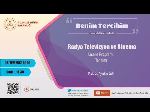 Benim Tercihim Programı Bölüm Tanıtımları - Radyo Televizyon ve Sinema