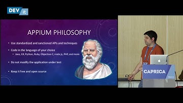 DEVit 2016 :: The Story of Appium: Lessons Learned Creating an Open Source Project