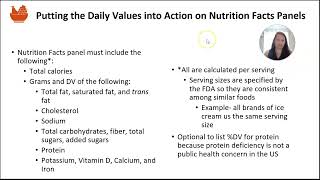 Nutrition Chapter 2 Part 2