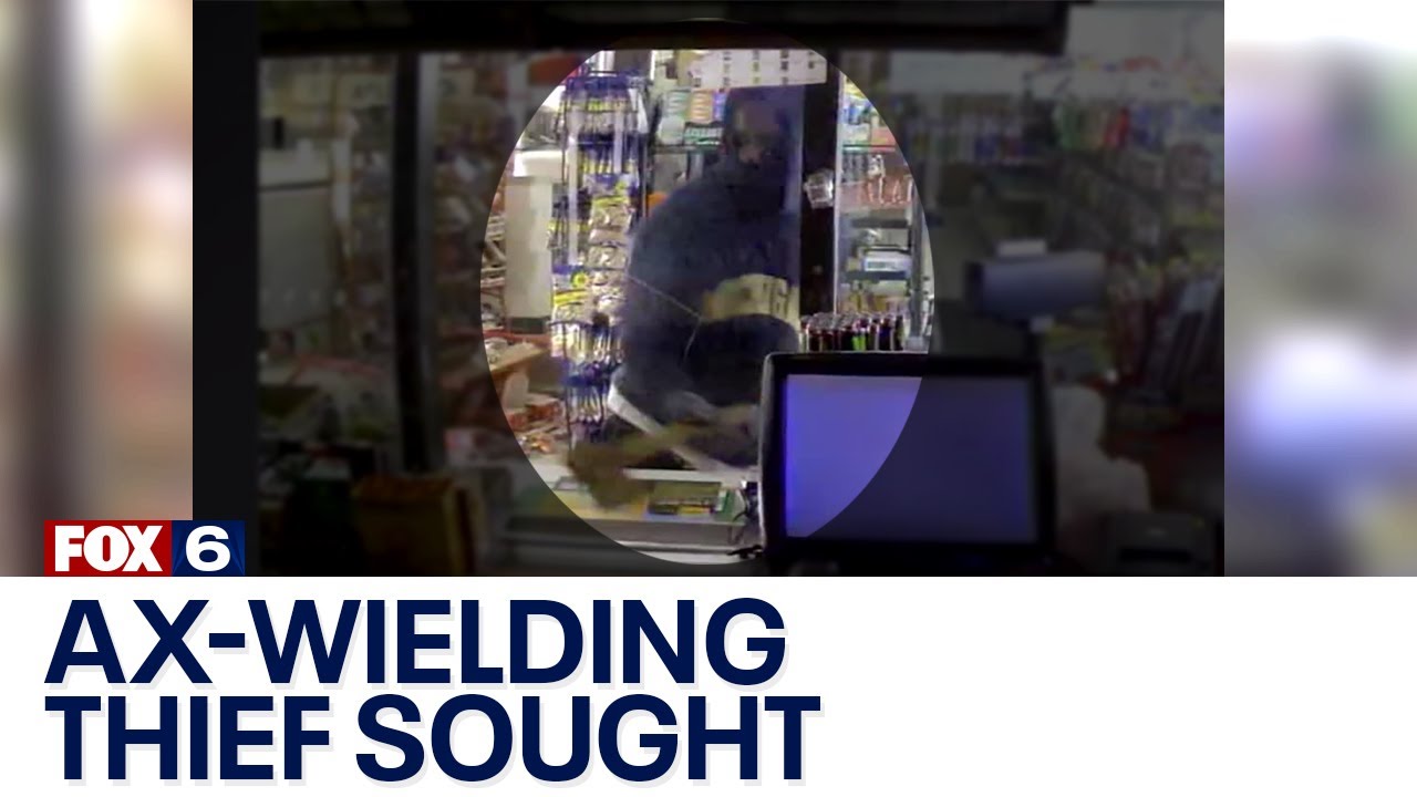 Gas station ax thief, Milwaukee police seek man after break-in | FOX6 ...