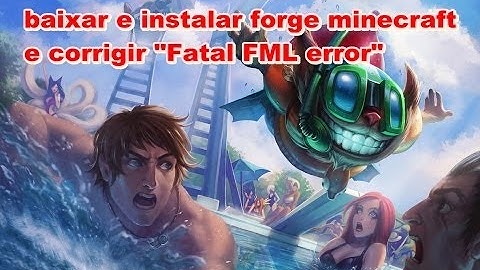 baixar e instalar forge minecraft 1.5.2 e corrigir "Fatal FML Error"