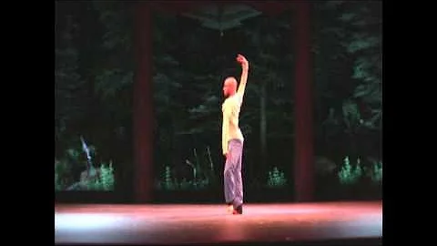 Matthew Rushing rehearsing Reflections in D