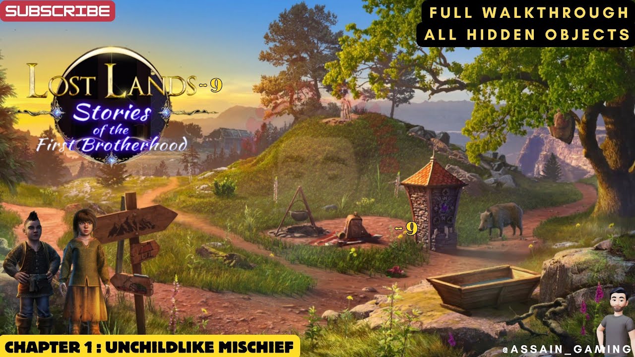 Lost Lands 9 Chapter 1 Walkthrough [All Collectibles] [No Commentary]