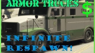 GTA V! Making Armor Trucks Spawn INFINITELY!
