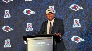UTSA Head Coach Jeff Traylor 2025 American Conference Media Day Podium Interview 7.25.25