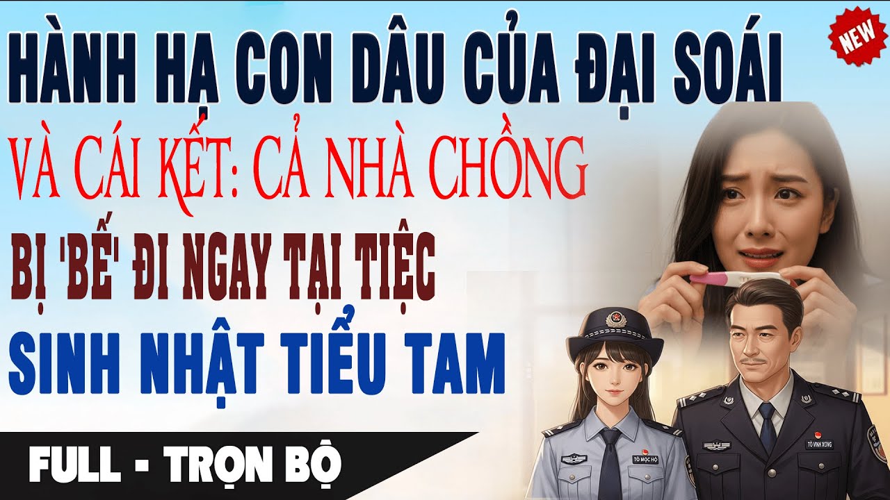 💔 Truyện Ngôn Tình HÀNH HẠ CON DÂU ĐẠI SOÁI & Cái Kết: Cả Nhà Chồng Bị BẾ Đi Ngay Giữa Tiệc Của Bồ