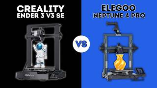 Creality Ender 3 V3 SE vs Elegoo Neptune 4 Pro 🖨️ ¿Cuál es la MEJOR Impresora 3D? | OPINIONES