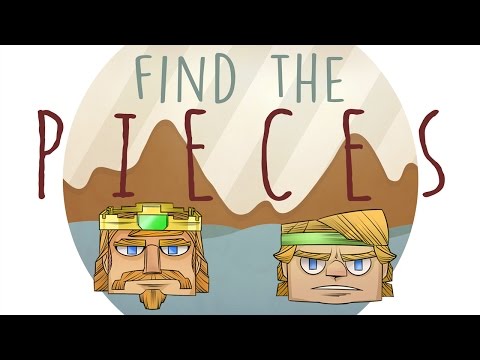 "Find the Pieces" MINECRAFT SONG Lyric Video - CaptainSparklez and TryHardNinja #FindThePieces