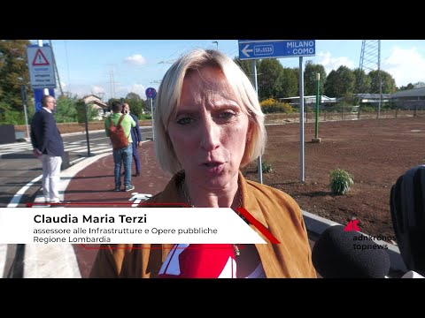 Video Assessora Terzi (Regione Lombardia): Opere come tangenziale Nord di Cesano Maderno cambiano vità