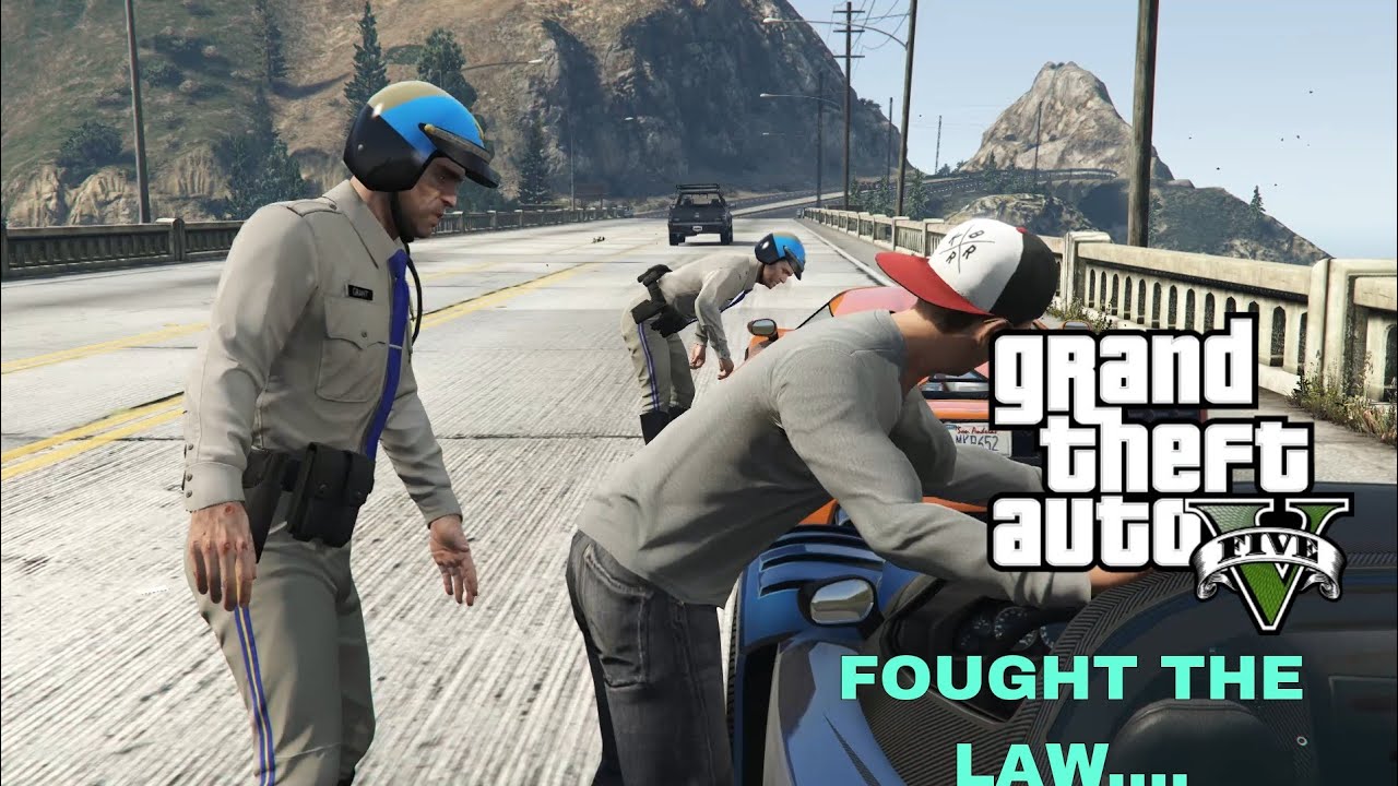 GOLD MEDAL WALKTHROUGH MISSION GTA V FOUGHT THE LAW... (Mr Prince ...