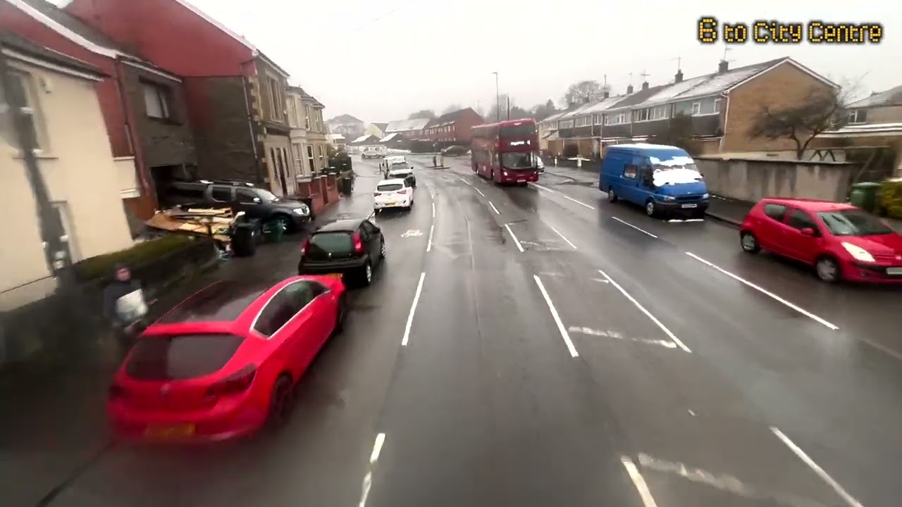 First Bus Bristol No.6 Kingswood to City Centre