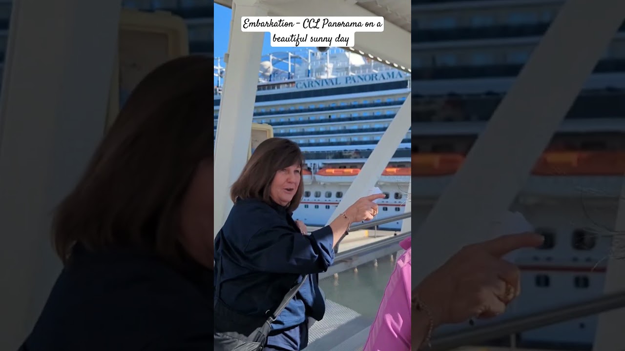 Embarkation  - CCL Panorama out of Long Beach  