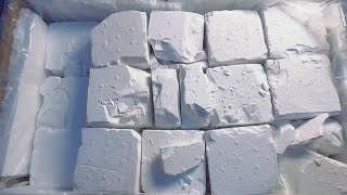 Soft Large Unpolished JUMBO blocks crush ASMR 😍 ODDLYSATISFYING sleepaid sounds  screenshot 5