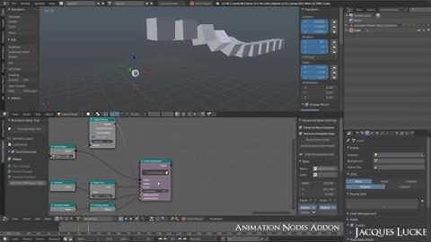 FCurve Animation Offset Template - Animation Nodes Addon for Blender