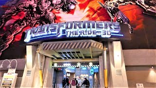 Transformers the Ride at Universal Studios Hollywood (4K)