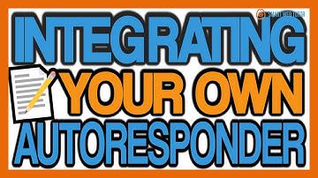 🔵 INTEGRATING YOUR OWN AUTORESPONDER - Learn How to Integrate Your Own Autoresponder 📝✍