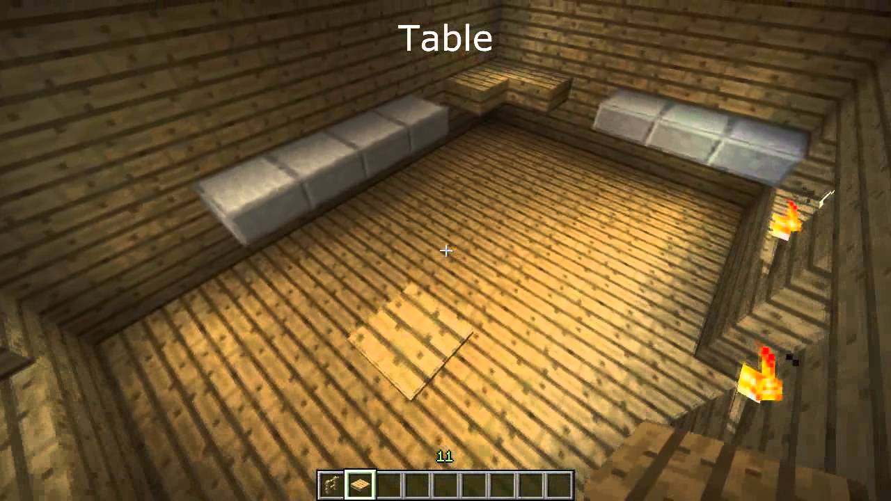 MineCraft Furniture Tutorial 4 YouTube