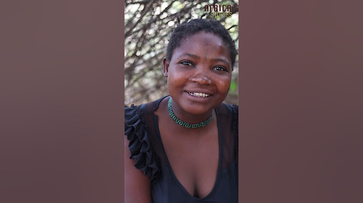 The Woman With FUNNIEST HADZABE Name@hadzabe Tribe