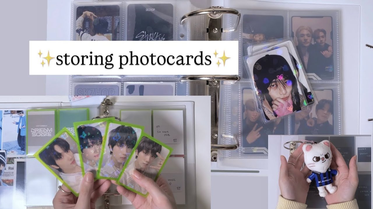 хранение фотокарточек №16 // nct, straykids