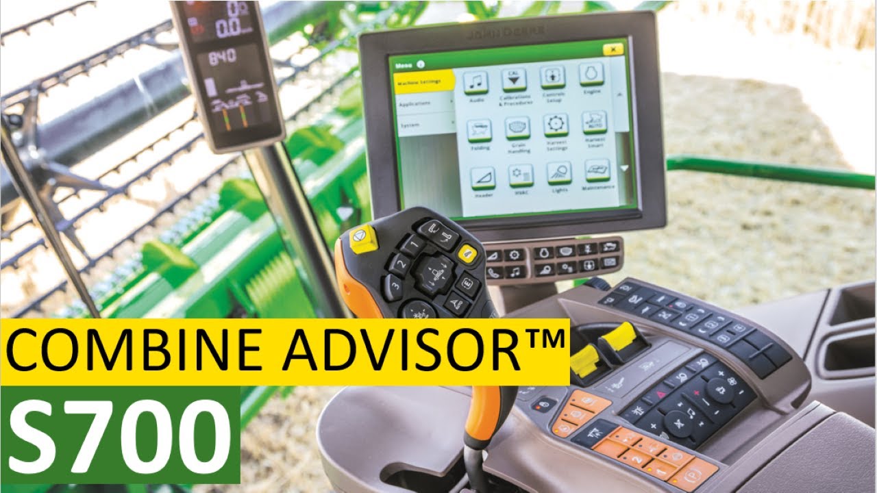 Colheitadeiras S700 - Combine Advisor™