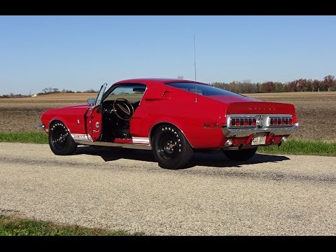 Ride in a 1968 Shelby GT 500 Mustang with 428 Engine ? Why Not! on My Car Story with Lou Costabile