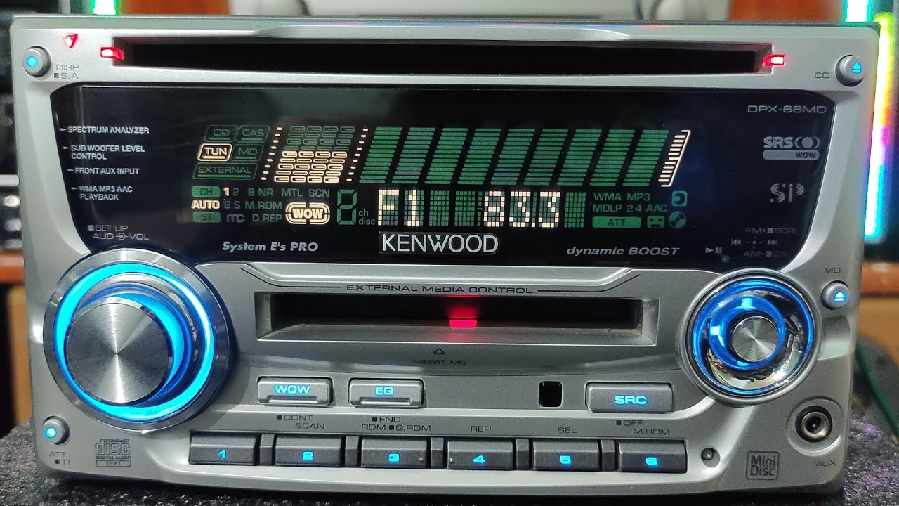 KENWOOD DPX - 66MD - YouTube