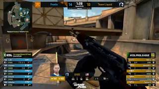 [CS:GO] FNATIC VS TEAM LIQUID   STEWIE2K AMAZING OVERPASS BOOST!