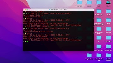 PHP Switch Versions | Correct Way Mac