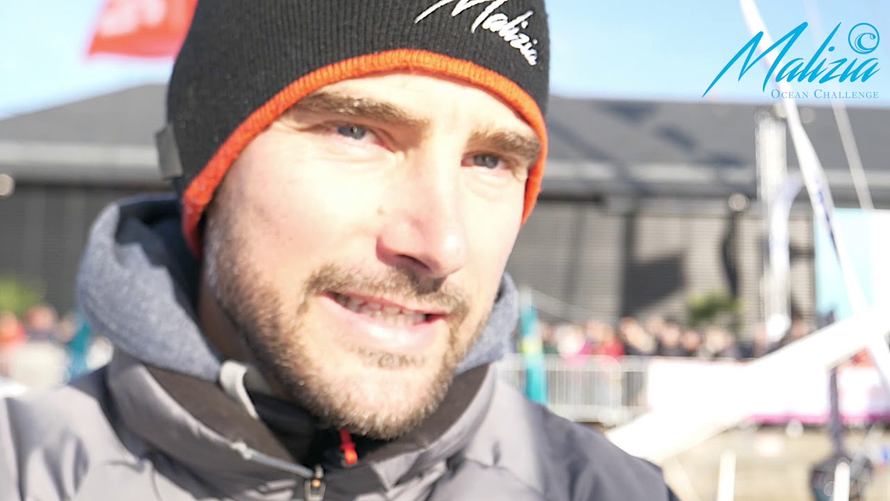 Malizia Ocean Challenge Education Project at the Route du Rhum 2018 - Boris Herrmann