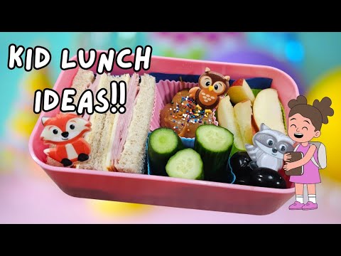 A Really Cute Bento Lunch Idea for Kids ::: idée de Boite à lunch