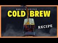 Step by Step to make your own cold brew coffee