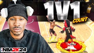 First Game At The 1v1 Court On NBA 2K24 Went LIke This...