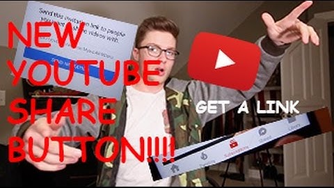 THE NEW YOUTUBE SHARE BUTTON!! || HOW TO GET THE YOUTUBE SHARE BUTTON! || THE YOUTUBE SHARE FEATURE
