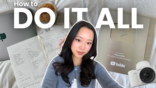 The Reality Of Being A Full-time Youtuber | How I Manage My Time & Stay Consistent!