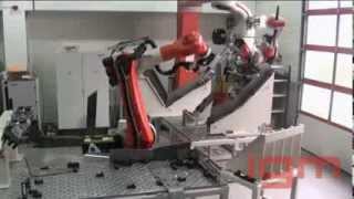 igm robot pick and place welding assembling 2013