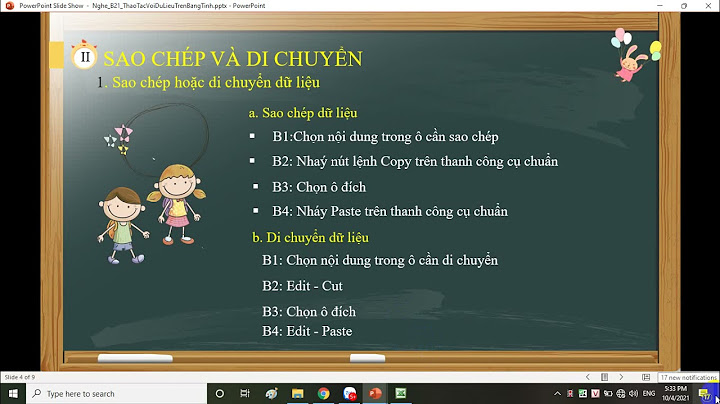 Thao tác nháy chuột trên biểu đồ để chọn và nhấn phím Delete để làm gì