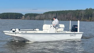 On the Water walkthrough of our 2024 Coastal Skiff 212 Demo boat