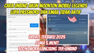 Cara Unbind Akun Moonton Mobile Legends Terbaru 2025 Cara Ganti Akun Moonton Mobile Legend