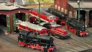 Amazing Model Railroad Layout in HO Scale with Cab Passenger Ride(This amazing model railroad layout in HO scale is not an exhibition, but a private model train layout. It is a perfect model railway because all areas of the layout ..., 2014-08-08T05:48:30.000Z)