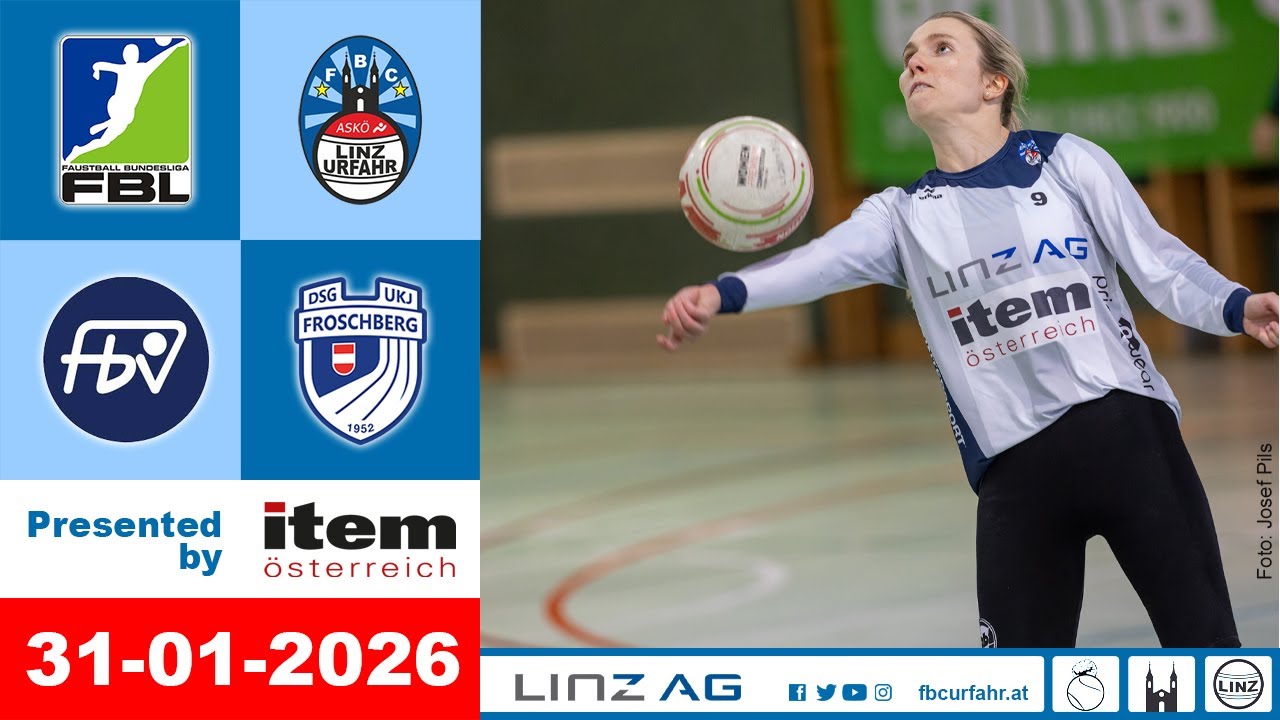 1. Frauen Faustball Bundesliga, Halle 2025/26, 7. Runde | Presented by item österreich