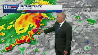 Storms for Mother's Day: Alabama's forecast brings a chance of rainy, stormy weather Sunday, cool...