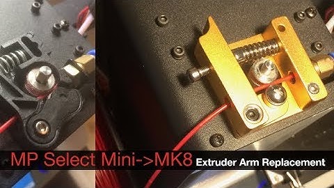 MP Select Mini  Extruder Upgrade to MK8