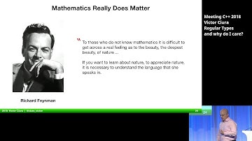 Regular Types and why do I care? - Victor Ciura - Meeting C++ 2018