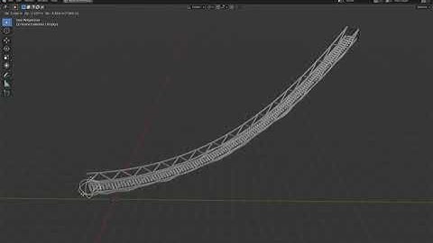 Flexible bridge with geometry nodes