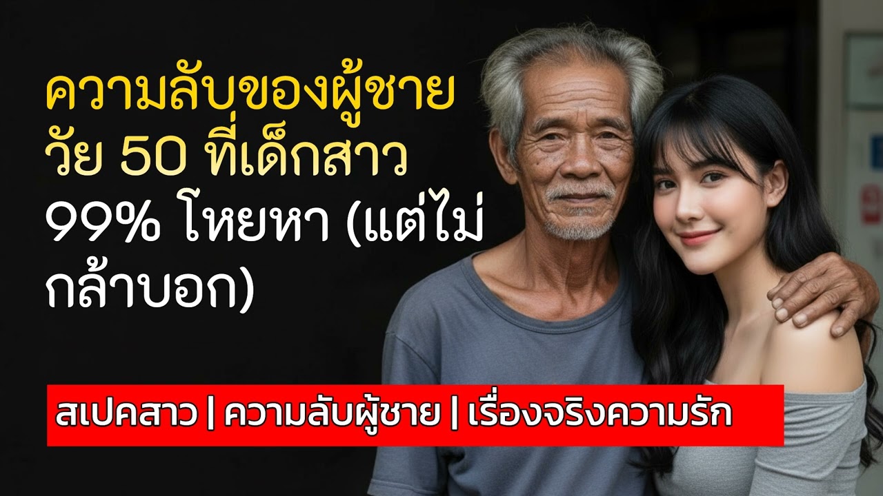ความลับของผู้ชายวัย 50 ที่เด็กสาว 99% โหยหา (แต่ไม่กล้าบอก) | ความลับผู้ชาย | เรื่องจริงความรัก