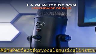 Blue Yeti USB Microphone - Blackout Edition (Renewed)