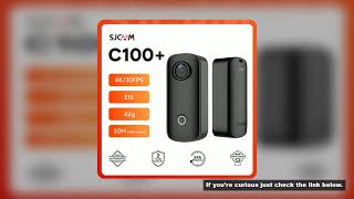 SJCAM C100 Plus Action Camera 4K 30M Waterproof 2.4G WiFi Action Sport action cam EIS bicycle helmet