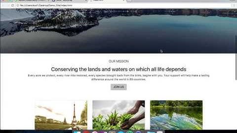 Create A Website With Bootstrap 4 - Part 7